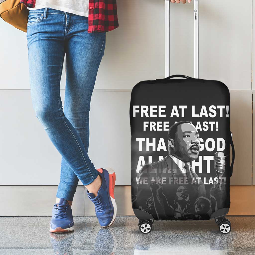 Martin Luther King MLK Luggage Cover I Have A Dream LT05 - Wonder Print Shop