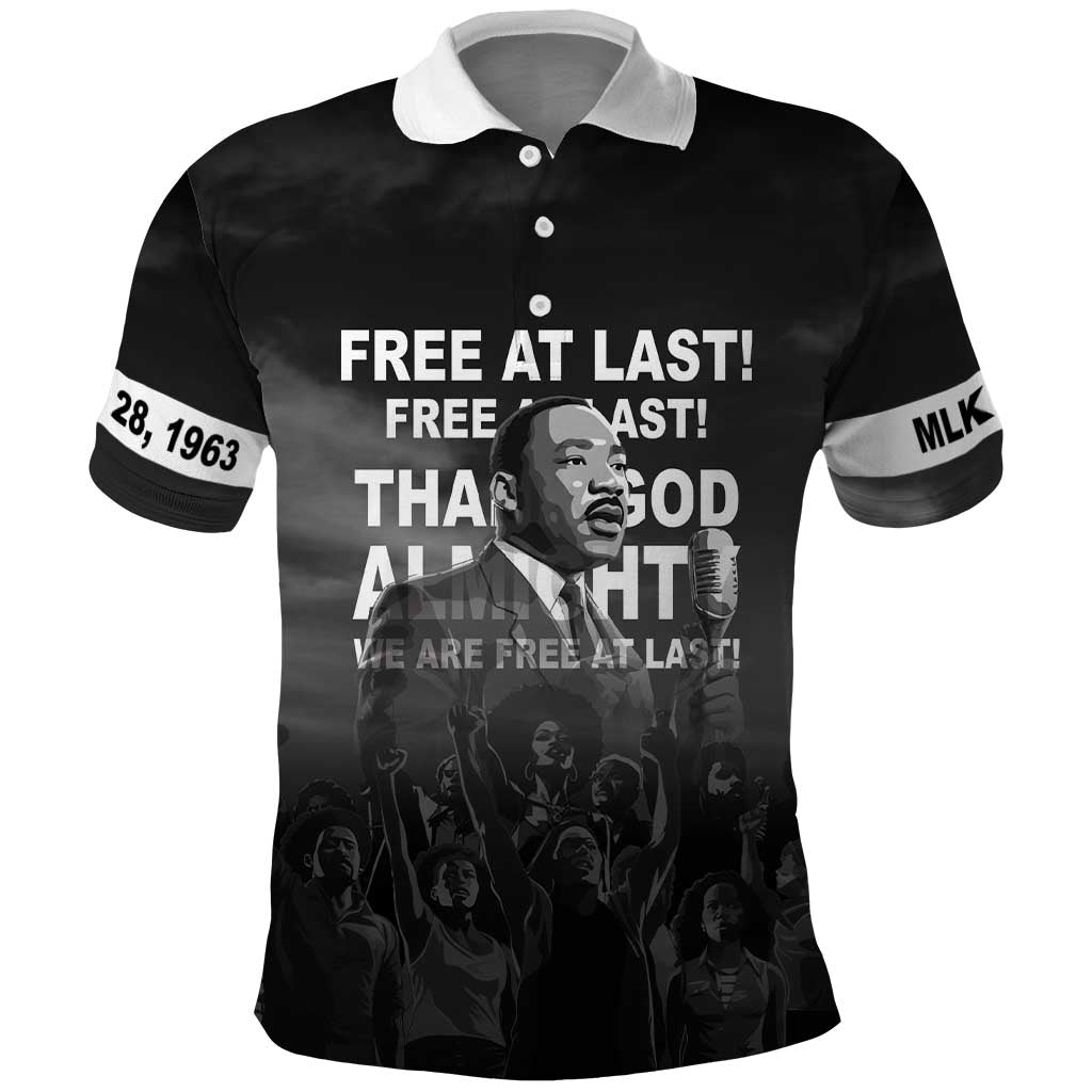 Martin Luther King MLK Polo Shirt I Have A Dream LT05 - Wonder Print Shop