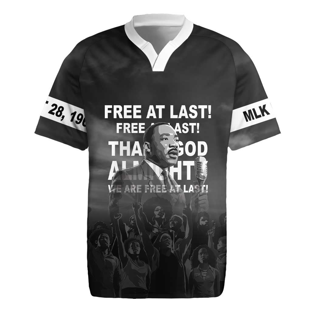 Martin Luther King MLK Rugby Jersey I Have A Dream LT05 - Wonder Print Shop