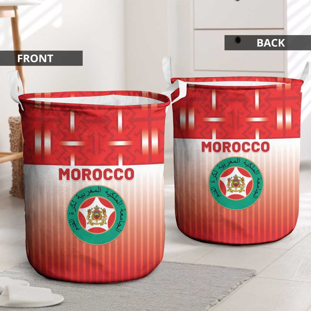 Morocco Football Laundry Basket 1994 Retro Red Version - Wonder Print Shop