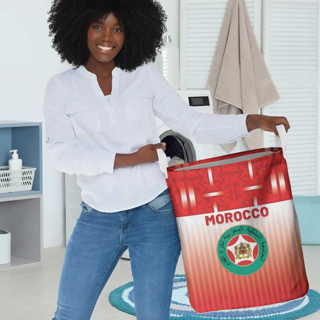 Morocco Football Laundry Basket 1994 Retro Red Version - Wonder Print Shop