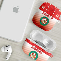 Morocco Football AirPods Case 1994 Retro Red Version - Wonder Print Shop