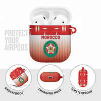Morocco Football AirPods Case 1994 Retro Red Version - Wonder Print Shop