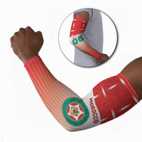 Custom Morocco Football Arm Sleeves 1994 Retro Red Version - Wonder Print Shop