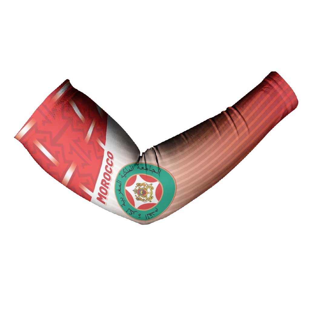 Custom Morocco Football Arm Sleeves 1994 Retro Red Version - Wonder Print Shop
