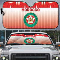 Morocco Football Auto Sun Shade 1994 Retro Red Version - Wonder Print Shop