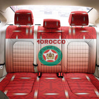 Morocco Football Back Car Seat Cover 1994 Retro Red Version - Wonder Print Shop