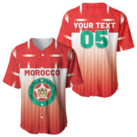 Custom Morocco Football Baseball Jersey 1994 Retro Red Version LT05