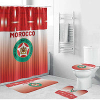 Morocco Football Bathroom Set 1994 Retro Red Version - Wonder Print Shop