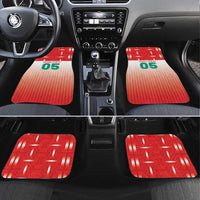 Custom Morocco Football Car Mats 1994 Retro Red Version - Wonder Print Shop