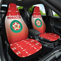 Morocco Football Car Seat Cover 1994 Retro Red Version - Wonder Print Shop