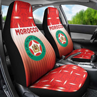 Morocco Football Car Seat Cover 1994 Retro Red Version - Wonder Print Shop