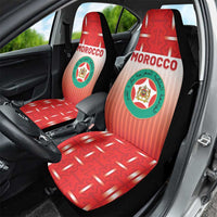 Morocco Football Car Seat Cover 1994 Retro Red Version - Wonder Print Shop