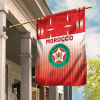 Morocco Football Garden Flag 1994 Retro Red Version - Wonder Print Shop