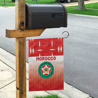 Morocco Football Garden Flag 1994 Retro Red Version - Wonder Print Shop