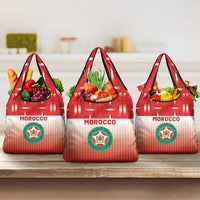 Morocco Football Grocery Bag 1994 Retro Red Version - Wonder Print Shop