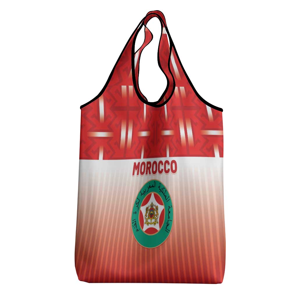Morocco Football Grocery Bag 1994 Retro Red Version - Wonder Print Shop