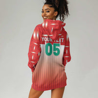 Custom Morocco Football Hoodie Dress 1994 Retro Red Version - Wonder Print Shop