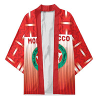 Custom Morocco Football Kimono 1994 Retro Red Version - Wonder Print Shop