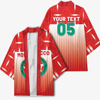 Custom Morocco Football Kimono 1994 Retro Red Version - Wonder Print Shop