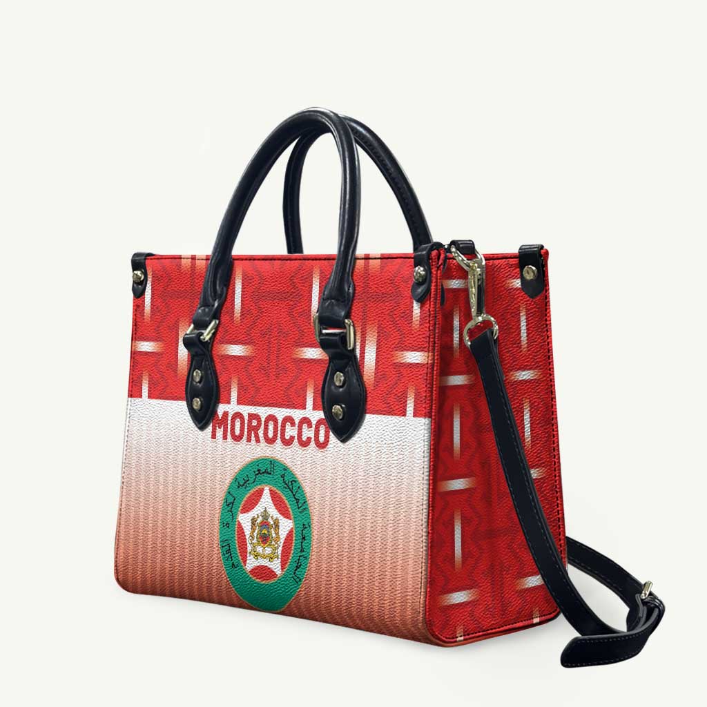 Morocco Football Leather Bag 1994 Retro Red Version - Wonder Print Shop