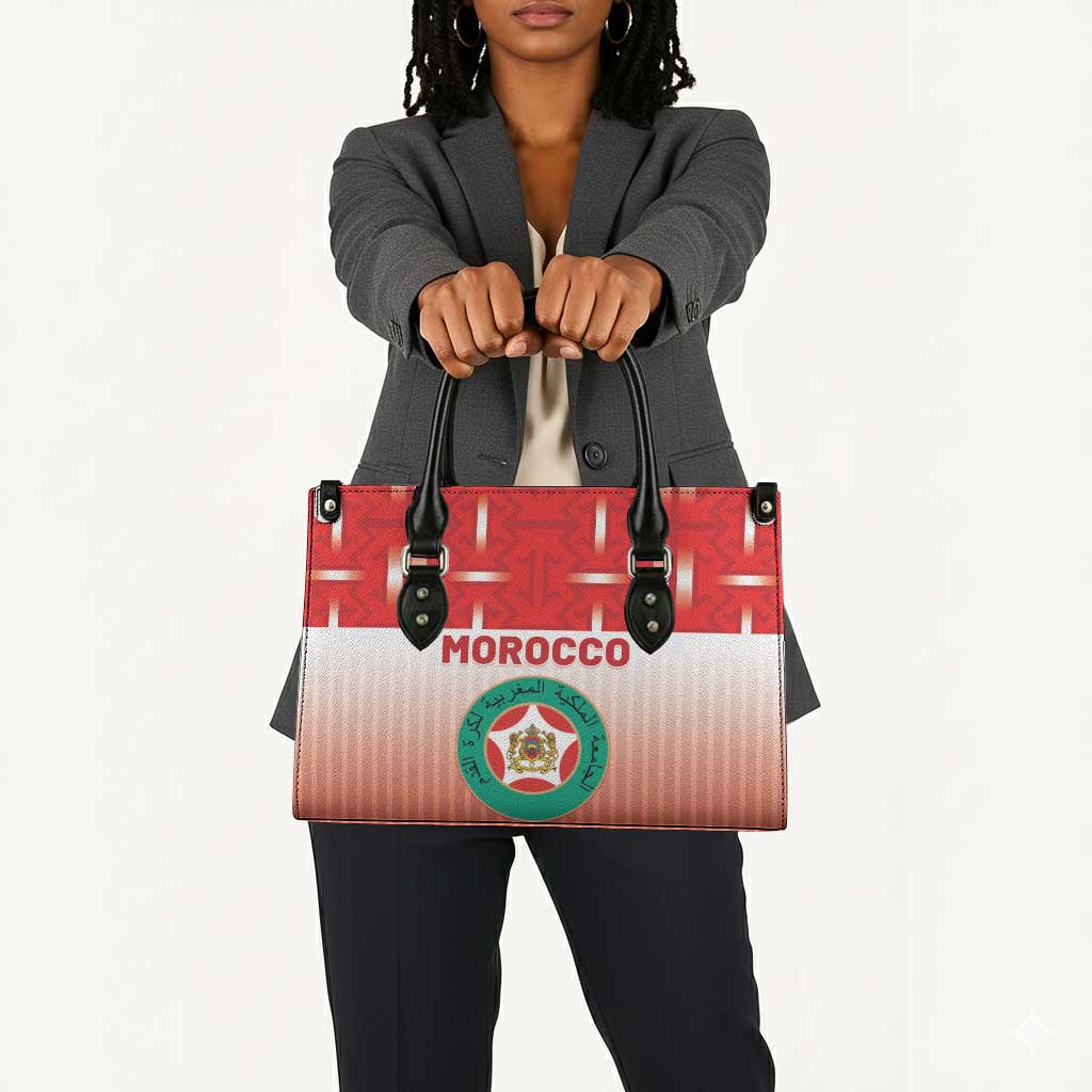 Morocco Football Leather Bag 1994 Retro Red Version - Wonder Print Shop