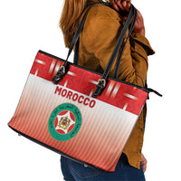 Morocco Football Leather Tote Bag 1994 Retro Red Version - Wonder Print Shop
