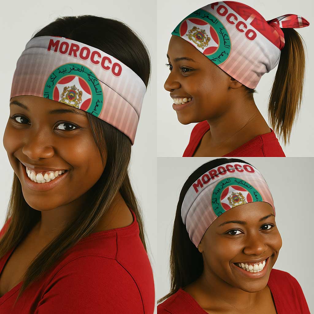 Morocco Football Neck Gaiter 1994 Retro Red Version - Wonder Print Shop