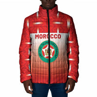 Custom Morocco Football Padded Jacket 1994 Retro Red Version - Wonder Print Shop