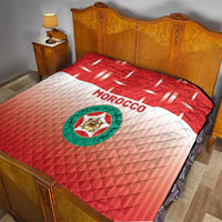 Morocco Football Quilt 1994 Retro Red Version - Wonder Print Shop