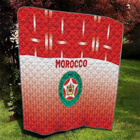 Morocco Football Quilt 1994 Retro Red Version - Wonder Print Shop