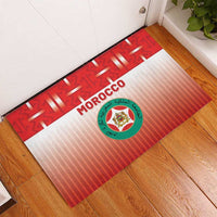 Morocco Football Rubber Doormat 1994 Retro Red Version - Wonder Print Shop
