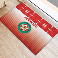 Morocco Football Rubber Doormat 1994 Retro Red Version - Wonder Print Shop