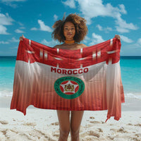 Morocco Football Sarong 1994 Retro Red Version - Wonder Print Shop