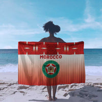 Morocco Football Sarong 1994 Retro Red Version - Wonder Print Shop