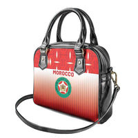 Morocco Football Shoulder Handbag 1994 Retro Red Version - Wonder Print Shop