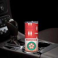 Custom Morocco Football Skinny Tumbler 1994 Retro Red Version - Wonder Print Shop