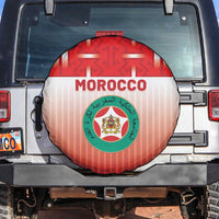 Morocco Football Spare Tire Cover 1994 Retro Red Version - Wonder Print Shop