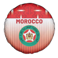 Morocco Football Spare Tire Cover 1994 Retro Red Version - Wonder Print Shop