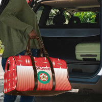Morocco Football Travel Bag 1994 Retro Red Version - Wonder Print Shop