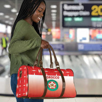 Morocco Football Travel Bag 1994 Retro Red Version - Wonder Print Shop