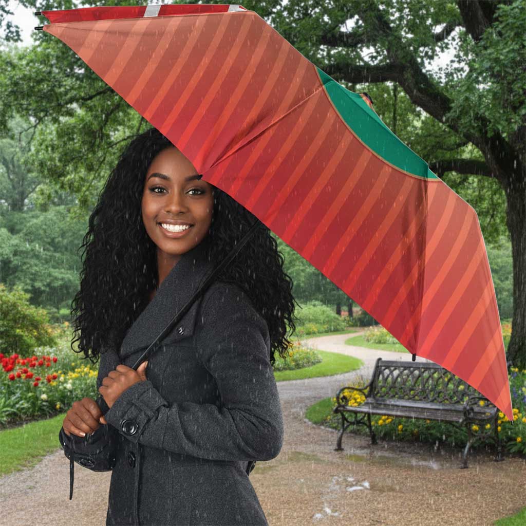 Morocco Football Umbrella 1994 Retro Red Version - Wonder Print Shop
