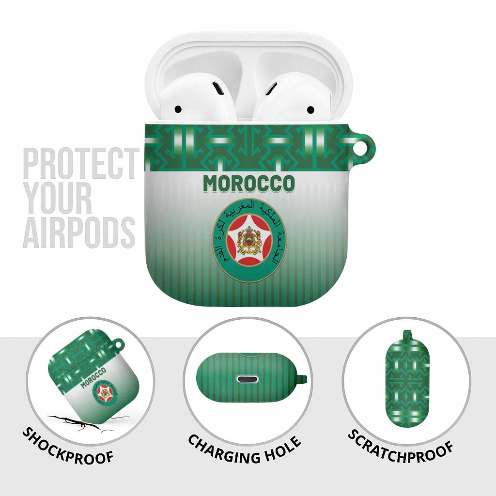 Morocco Football AirPods Case 1994 Retro Green Version - Wonder Print Shop