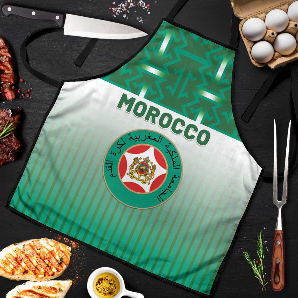 Morocco Football Apron 1994 Retro Green Version - Wonder Print Shop