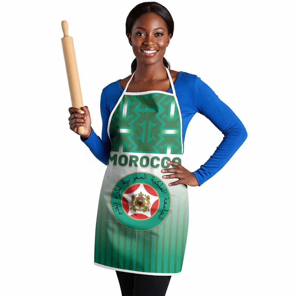 Morocco Football Apron 1994 Retro Green Version - Wonder Print Shop