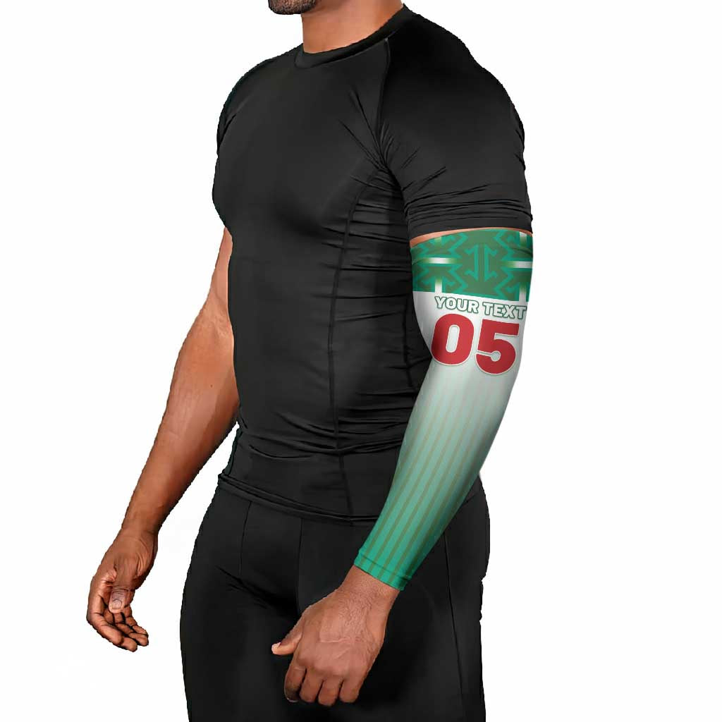 Custom Morocco Football Arm Sleeves 1994 Retro Green Version - Wonder Print Shop