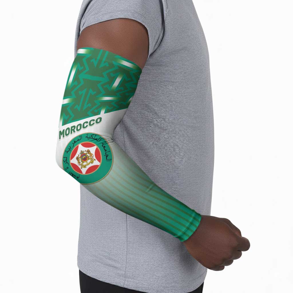 Custom Morocco Football Arm Sleeves 1994 Retro Green Version - Wonder Print Shop