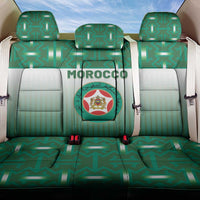 Morocco Football Back Car Seat Cover 1994 Retro Green Version - Wonder Print Shop