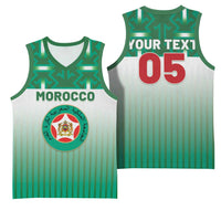 Custom Morocco Football Basketball Jersey 1994 Retro Green Version - Wonder Print Shop