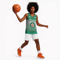 Custom Morocco Football Basketball Jersey 1994 Retro Green Version - Wonder Print Shop